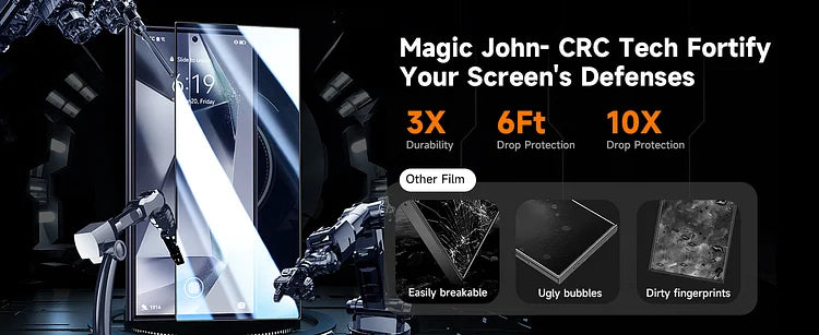 Magic Safer - Tempered Screen Protector for Samsung